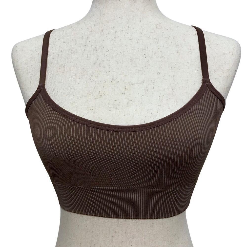 b.tempt'd NWOT Brown Sports Bra Women S